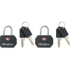 Black TSA Lock with Solid Metal Body, 1-1/4 in Wide