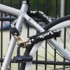 3ft (90cm) Bike Lock Chain with 10mm Diameter Hardened Steel Links; 3-1/2in x 14mm Mini U-Lock