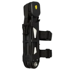 Heavy Duty Black Hardened Steel U-Lock, 3 ft Long with 5 mm Diameter Links
