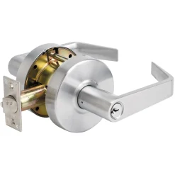 Heavy Duty Storeroom Cylindrical Lever, Commercial Grade 2
