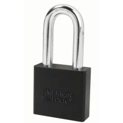 2in (51mm) Black Solid Aluminum BumpStop® Rekeyable 6-Pin Tumbler Padlock with 2in (51mm) Shackle