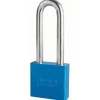 2in (51mm) Blue Solid Aluminum Rekeyable Pin Tumbler Padlock with 3in (76mm) Shackle