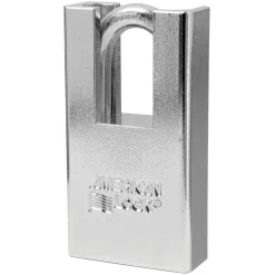 1-3/4in (44mm) Shrouded Solid Steel Rekeyable Pin Tumbler Padlock, Keyed Alike