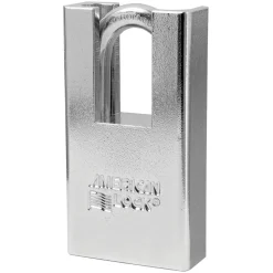 1-3/4in (44mm) Shrouded Solid Steel Rekeyable 6-Pin Tumbler Padlock