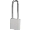 1-3/4in (44mm) Silver Solid Aluminum BumpStop® Rekeyable Pin Tumbler Padlock with 3in (76mm) Shackle, Keyed Alike