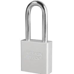 1-3/4in (44mm) Silver Solid Aluminum BumpStop® Rekeyable 6-Pin Tumbler Padlock with 2in (51mm) Shackle, Keyed Alike