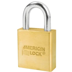 1-3/4in (44mm) Solid Brass 6-Pin Tumbler Padlock