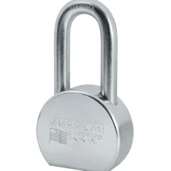 2-1/2in (64mm) Solid Steel BumpStop® Rekeyable Pin Tumbler Padlock, Zinc Plated, with 2in (51mm) Shackle, Keyed Alike