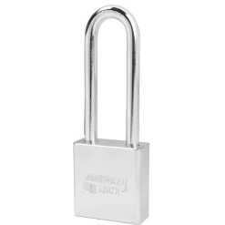 1-3/4in (44mm) Solid Steel Interchangeable Core Padlock with 3in (76mm) Shackle