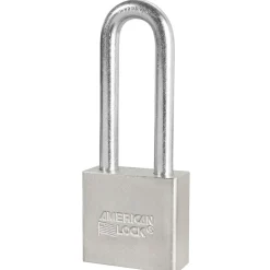 2in (51mm) Solid Steel Pin Tumbler Padlock with 3in (76mm) Shackle, Keyed Alike
