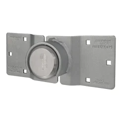 2-7/8in (73mm) Solid Steel Rekeyable 6-Pin Tumbler Hidden Shackle Padlock with Attached High Security Hasp