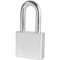 2in (51mm) Solid Steel Rekeyable 6-Pin Tumbler Padlock with 2in (51mm) Shackle