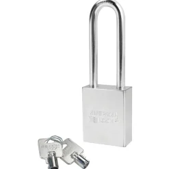 1-3/4in (44mm) Solid Steel Rekeyable Tubular Cylinder Padlock with 3in (76mm) Shackle