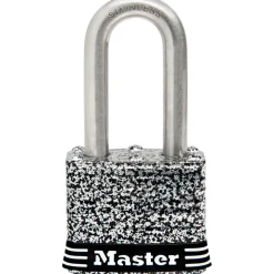 1-9/16in (40mm) Wide Laminated Stainless Steel Pin Tumbler Padlock with 1-1/2in (38mm) Shackle