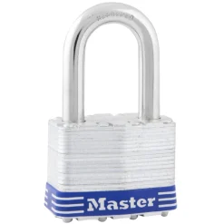 2in (51mm) Wide Laminated Steel Pin Tumbler Padlock with 1-1/2in (38mm) Shackle