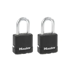 1-7/8in (48mm) Wide Magnum® Covered Laminated Steel Padlock with 1-1/2in (38mm) Shackle; 2-Pack