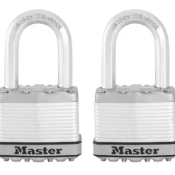 2in (51mm) Wide Magnum® Laminated Steel Padlock with 1-1/2in (38mm) Shackle; 2-Pack
