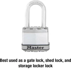 1-3/4in (44mm) Wide Magnum® Laminated Steel Padlock with 1-1/2in (38mm) Shackle