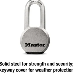 2-1/2in (64mm) Wide Magnum® Solid Steel Body Padlock with 2in (51mm) Shackle