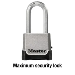 2in (51mm) Wide Magnum® Zinc Die-Cast Body Padlock with 2in (51mm) Shackle; Set Your Own Combination