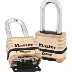 2-1/4in (57mm) Wide ProSeries® Brass Resettable Combination Padlock with 2-1/16in (53mm) Shackle