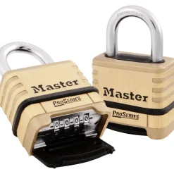 2-1/4in (57mm) Wide ProSeries® Brass Resettable Combination Padlock