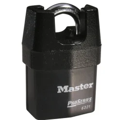 2-1/8in (54mm) Wide ProSeries® Shrouded Laminated Steel Rekeyable Pin Tumbler Padlock, Keyed Alike