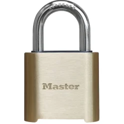 2in (51mm) Wide Resettable Combination Brass Padlock