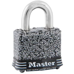 1-9/16in (40mm) Wide Rust-Oleum® Certified Laminated Steel Pin Tumbler Padlock