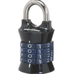 1-1/2in (38mm) Wide Set Your Own Combination Padlock; Assorted Colors
