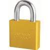 2in (51mm) Yellow Solid Aluminum BumpStop® Rekeyable Pin Tumbler Padlock