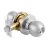 Keyed Entry Cylindrical Ball Knob, Commercial Grade 2