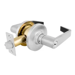 Keyed Entry Cylindrical Lever, Commercial Grade 2