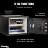 Master Lock Black Premium 2-Hour Fireproof Safe with Digital Keypad, .82 cu-ft, STW082GTCML