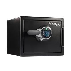 Master Lock Black Premium 2-Hour Fireproof Safe with Digital Keypad, .82 cu-ft, STW082GTCML