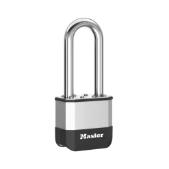 Master Lock Elite™ Heavy Duty Lock with Hardened Boron Steel Shackle, 2 in. (51mm) wide, 2-1/2 in. (64mm) Shackle