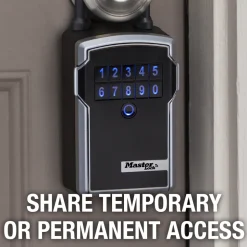 Portable Bluetooth® Lock Box for Keys with 1-13/16 in (46 mm) Shackle