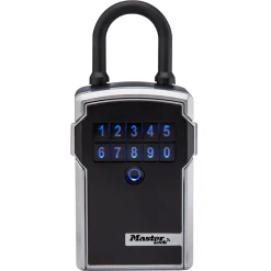 Portable Bluetooth® Lock Box for Keys with 1-13/16 in (46 mm) Shackle