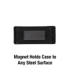 Portable Magnetic Lock Box for Keys, Plastic, 2 in W x 1-3/16 in H