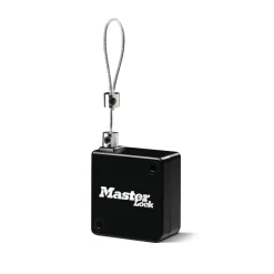 Retractable Key Tether for Lock Boxes, Retractable Steel Cable, 36 in