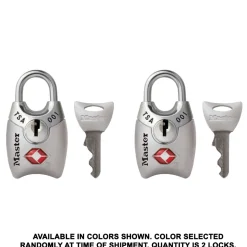 TSA Lock with Shrouded Shackle, 1 in Wide