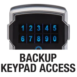 Wall Mounted Bluetooth® Lock Box for Keys